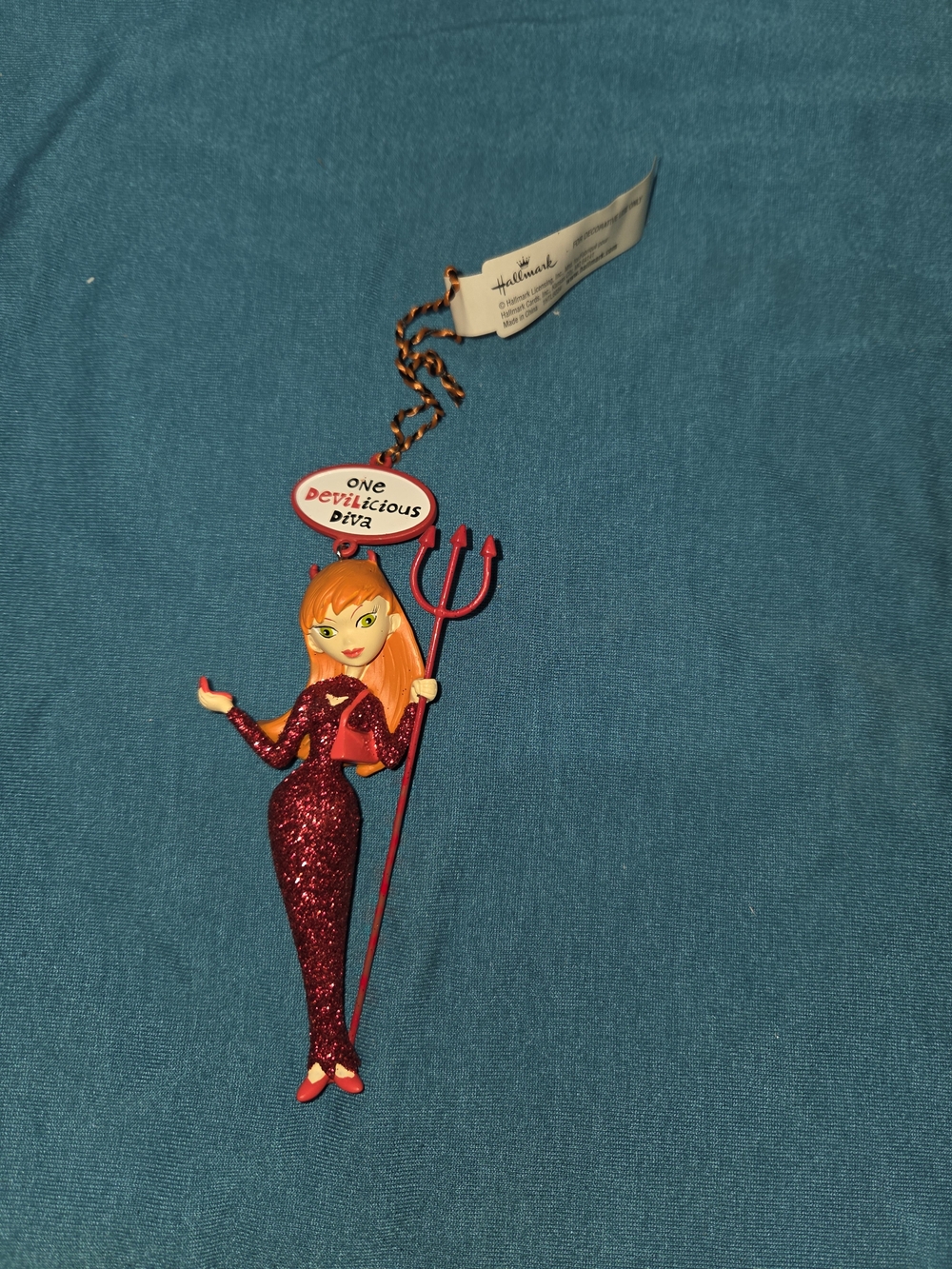 HTF Hallmark One Devilicious Diva Devil 2009 Halloween